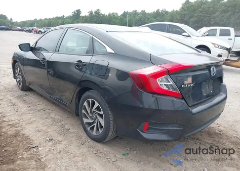 2016 Honda Civic Ex from USA, damaged, VIN 2HGFC2F77GH514985